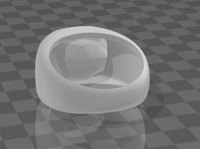 Miniatura 3 do modelo 3D Infinity stone ring