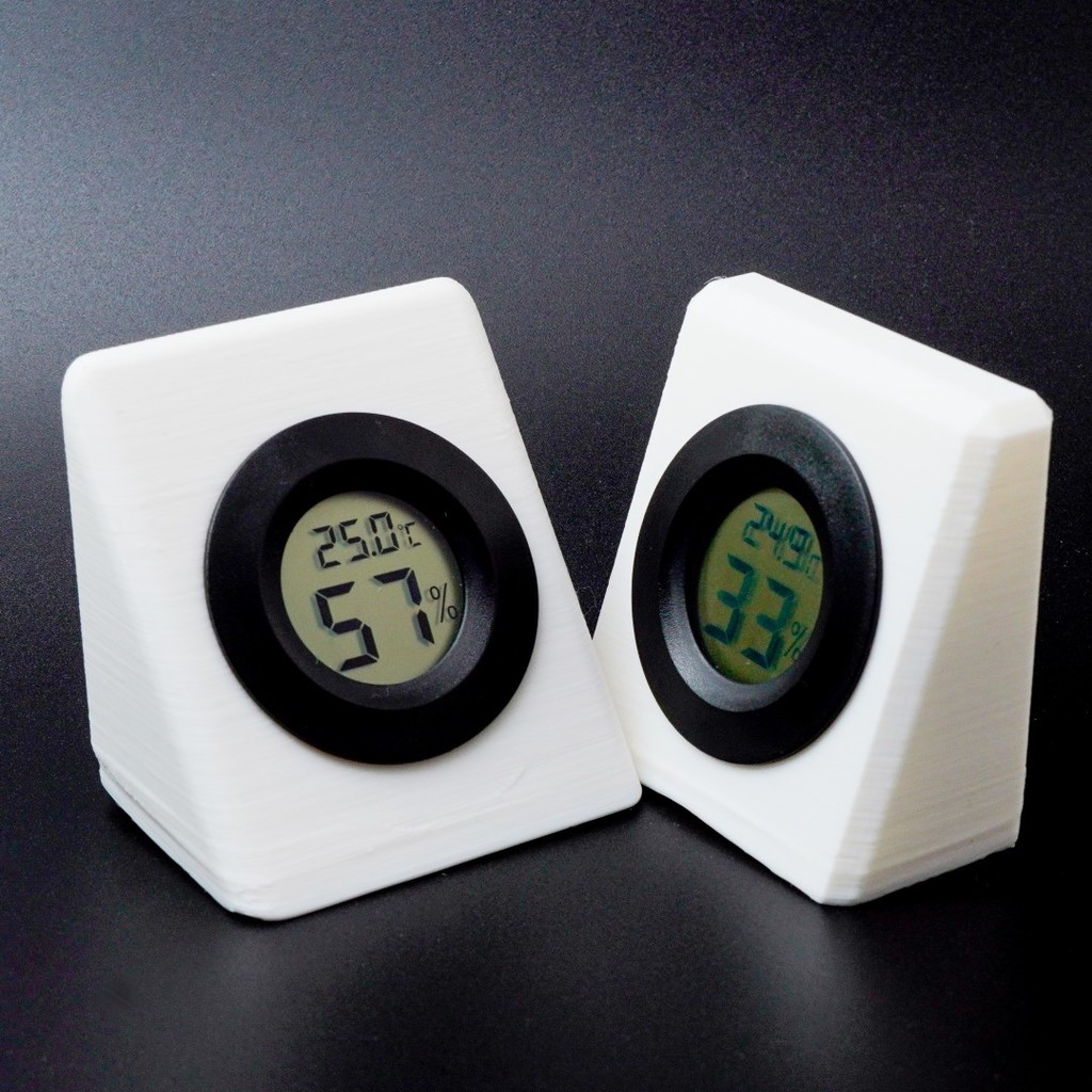 Temperature and humidity simple meter stand by Itsumonotakumi ...