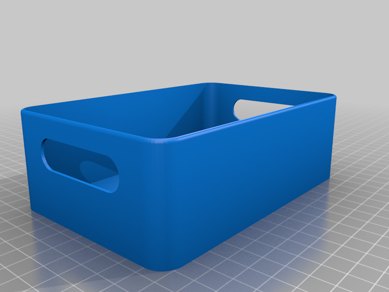 Miniatura 2 do modelo 3D Simple basket box