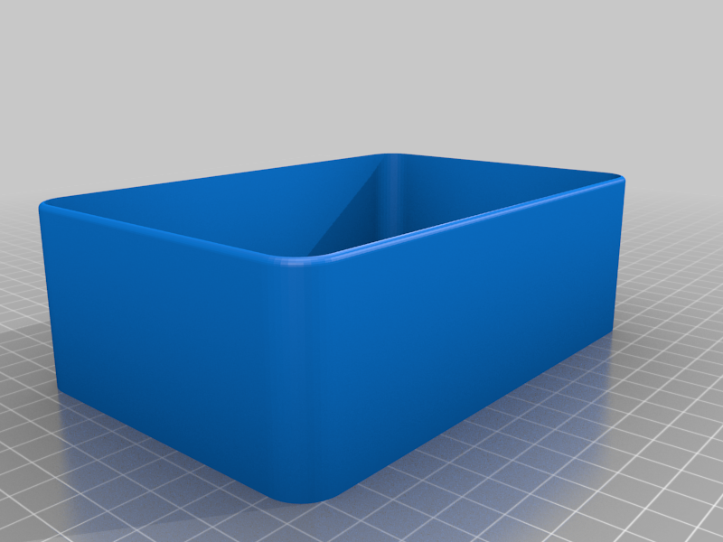 Miniatura 5 do modelo 3D Simple basket box