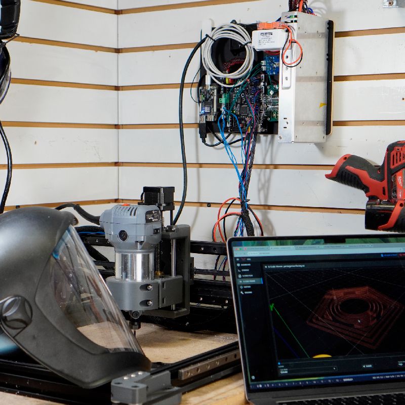 ScrapNC—Low Cost CNC Router from 3D Printer Components by Zimeng Xiong ...