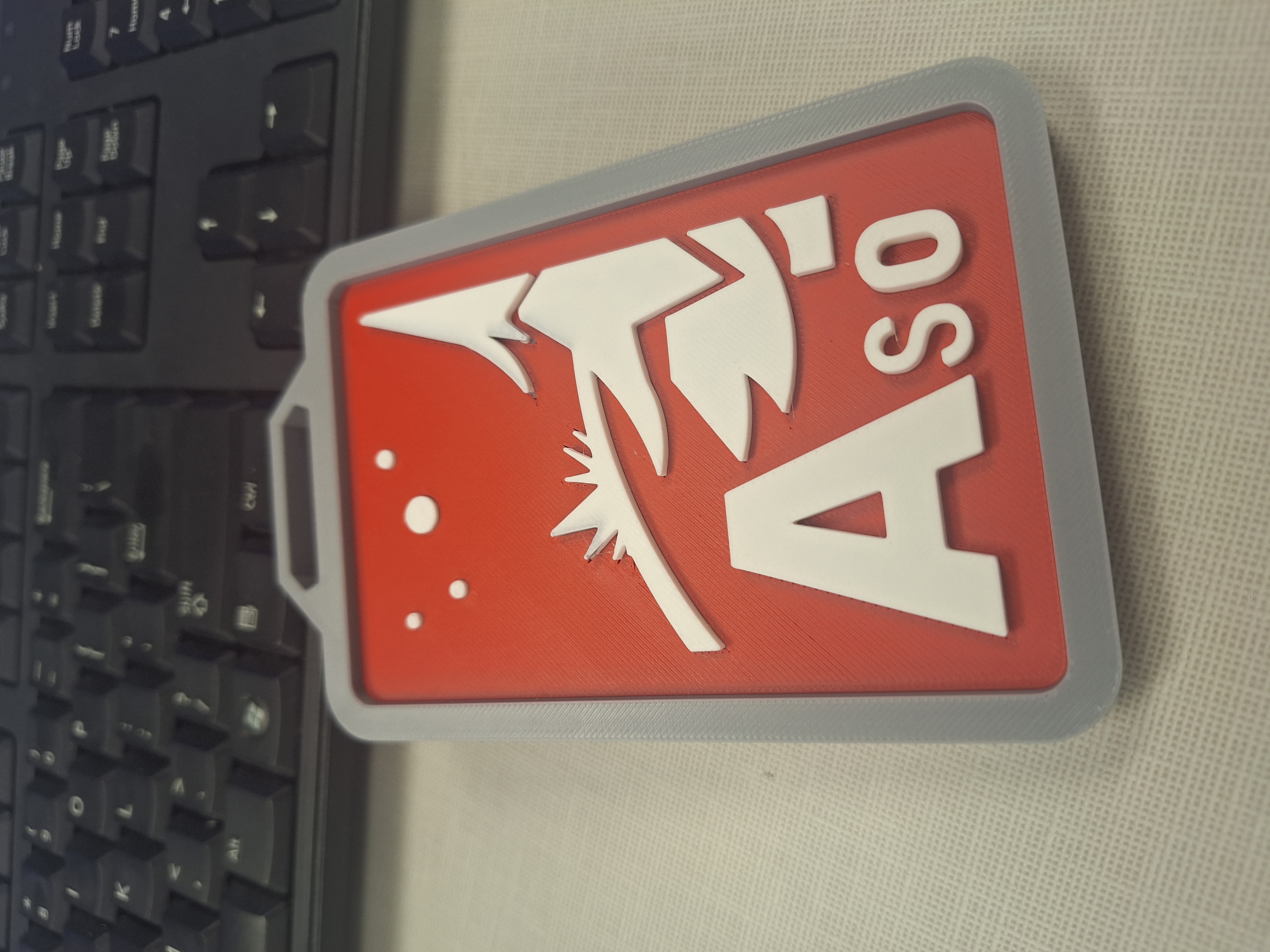 ASO Logo Bag Tag