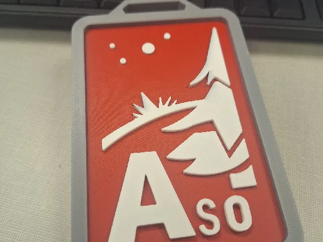 ASO Logo Bag Tag