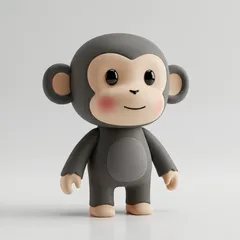Monkey Cute Animal Toys for Kids [YAMSASO DESIGN]