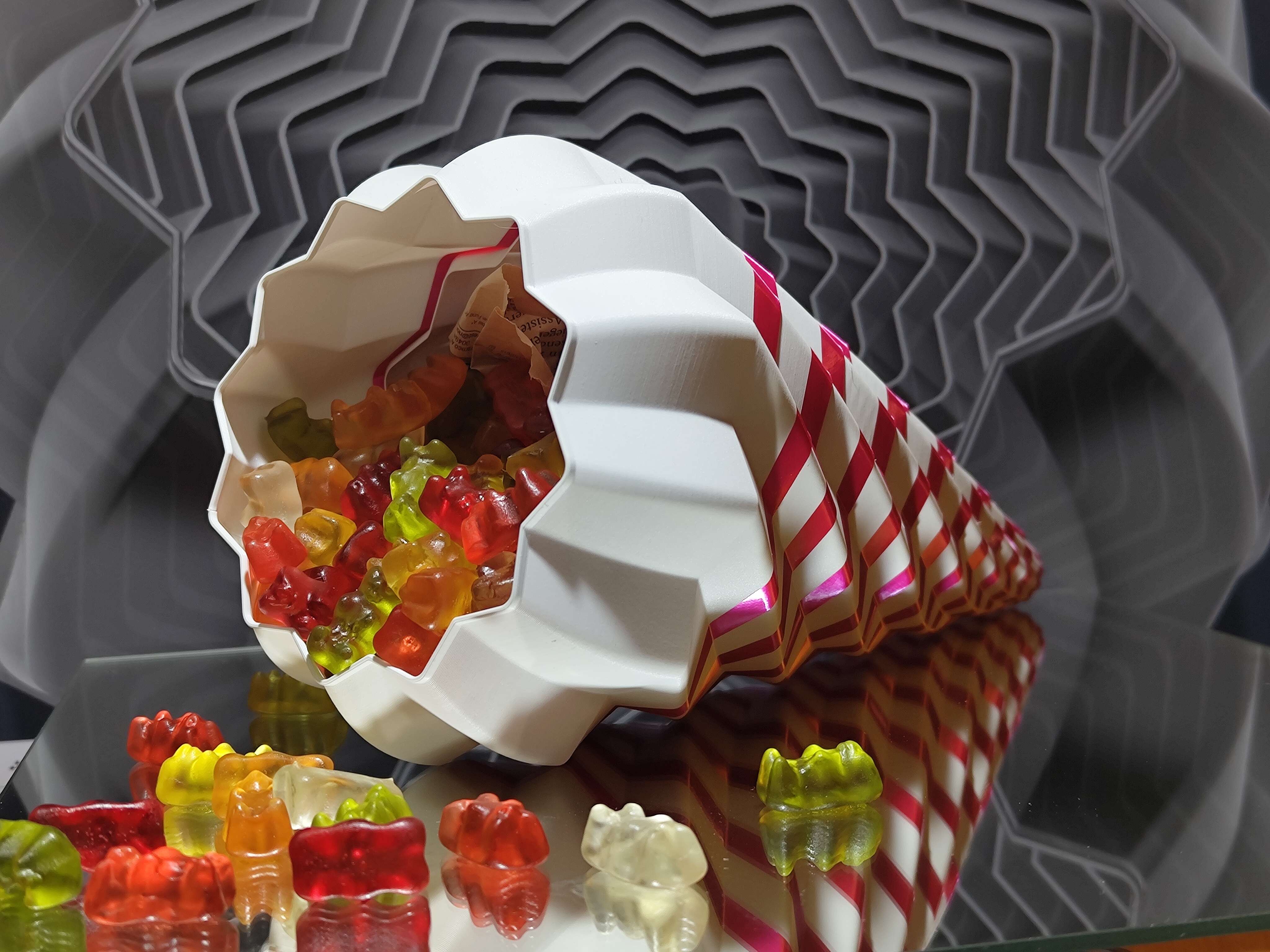 Collapsicone – Print in Place Collapsing School Cone – Kollabierende Schultüte