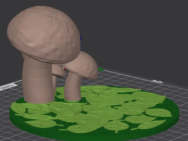 Mushroom Statue