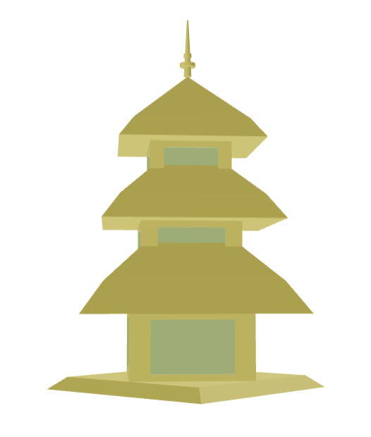OpenSCAD Pagoda