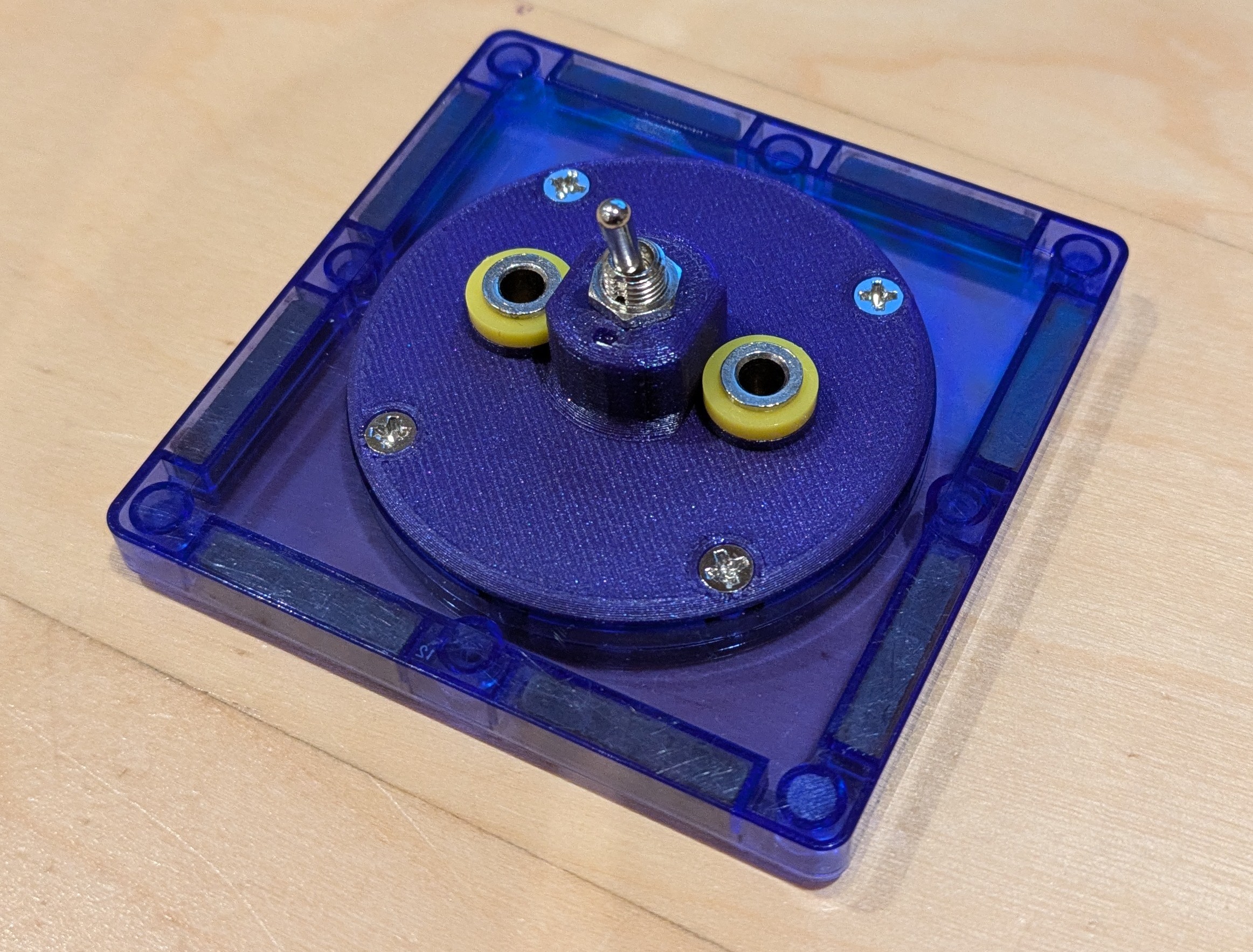 Magnetic Tile Toy Electronics: Toggle Switch