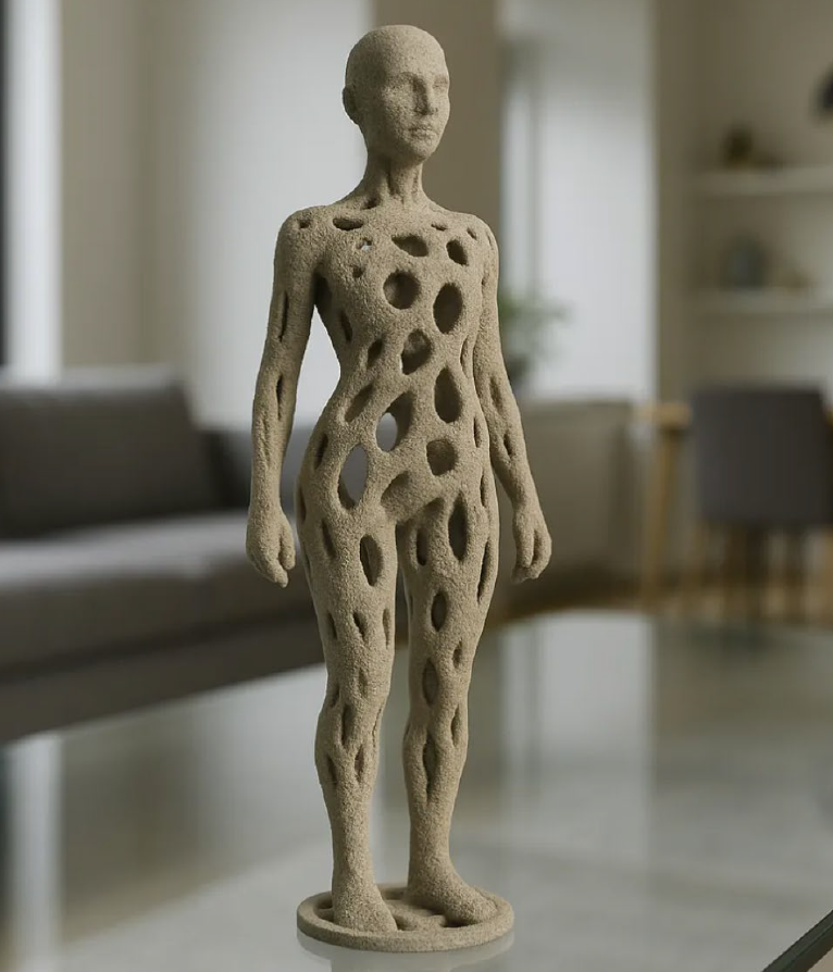 Miniatura 2 do modelo 3D Openwork Human Figure