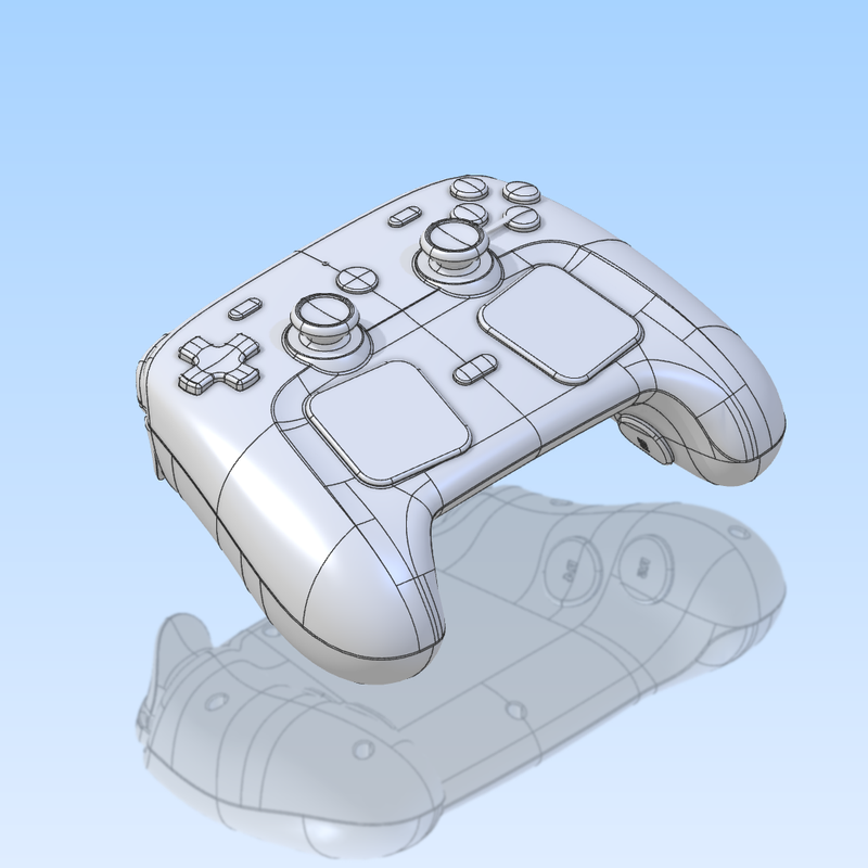 Official 2026 Steam Controller and Puck by Crimson Caboose