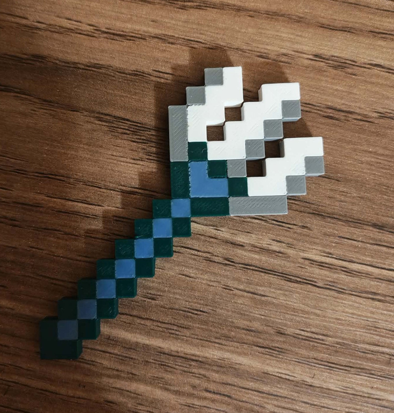 Miniatura 4 do modelo 3D minecraft trident