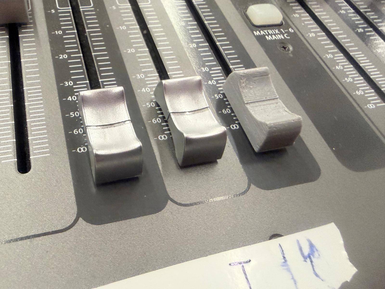 Behringer X32 Fader Knob - solid and lined