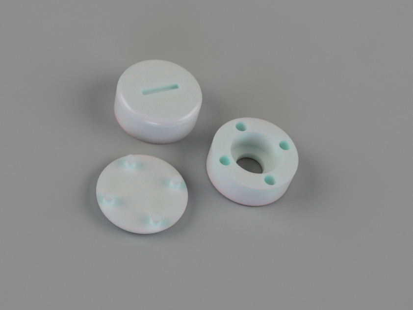 IKEA SKÅDIS Bolt Covers – Decorative Caps for M4 Screws