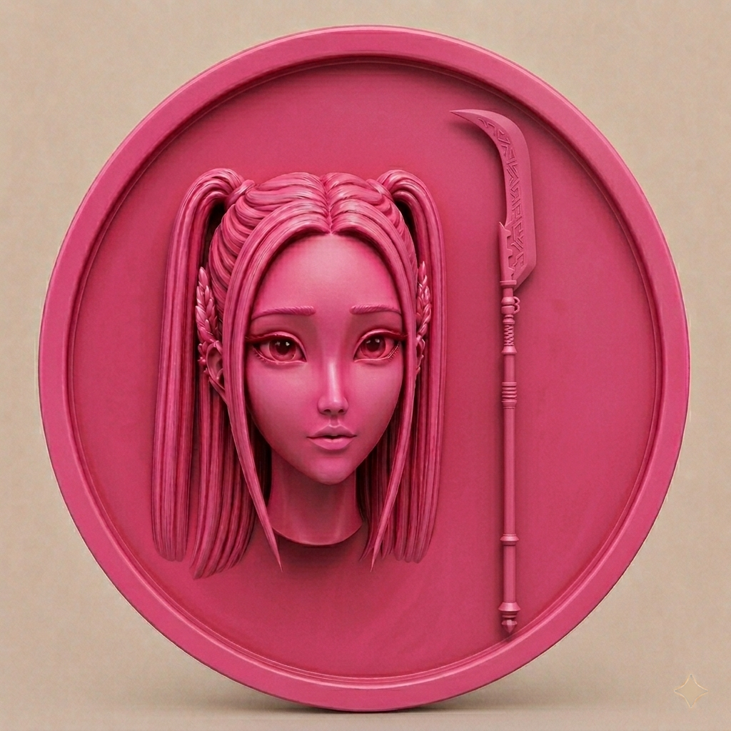 Kpop Mira 3D Wallart