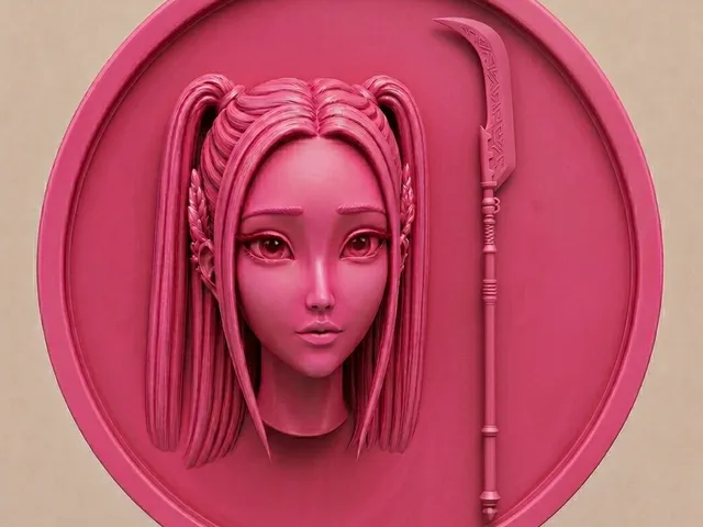 Kpop Mira 3D Wallart