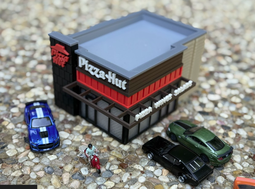 1:64 New Pizza Hut Diorama