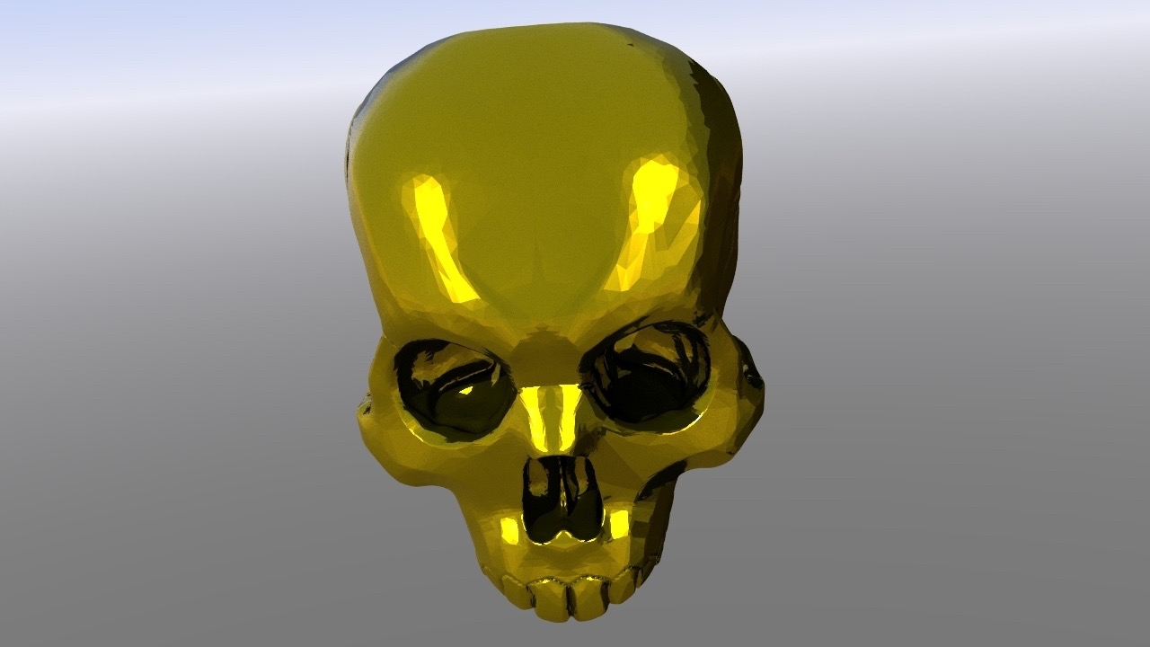 Miniatura 3 do modelo 3D Skull ring