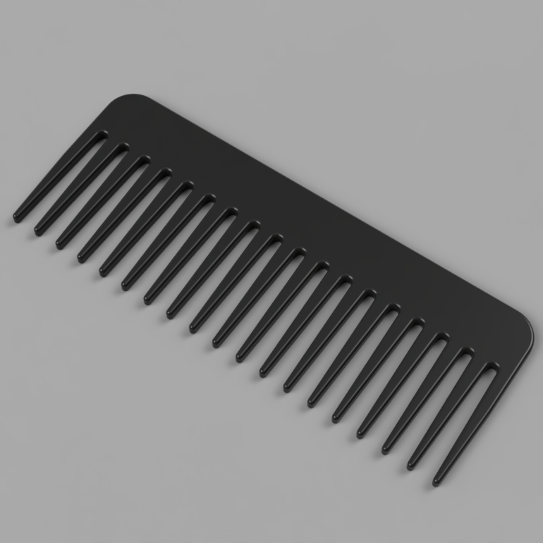 Wide-Tooth Comb