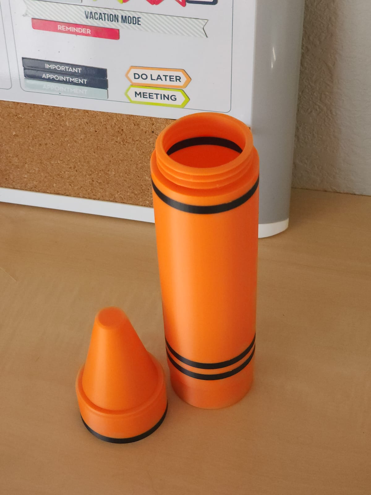 Miniatura 5 do modelo 3D Crayon Container