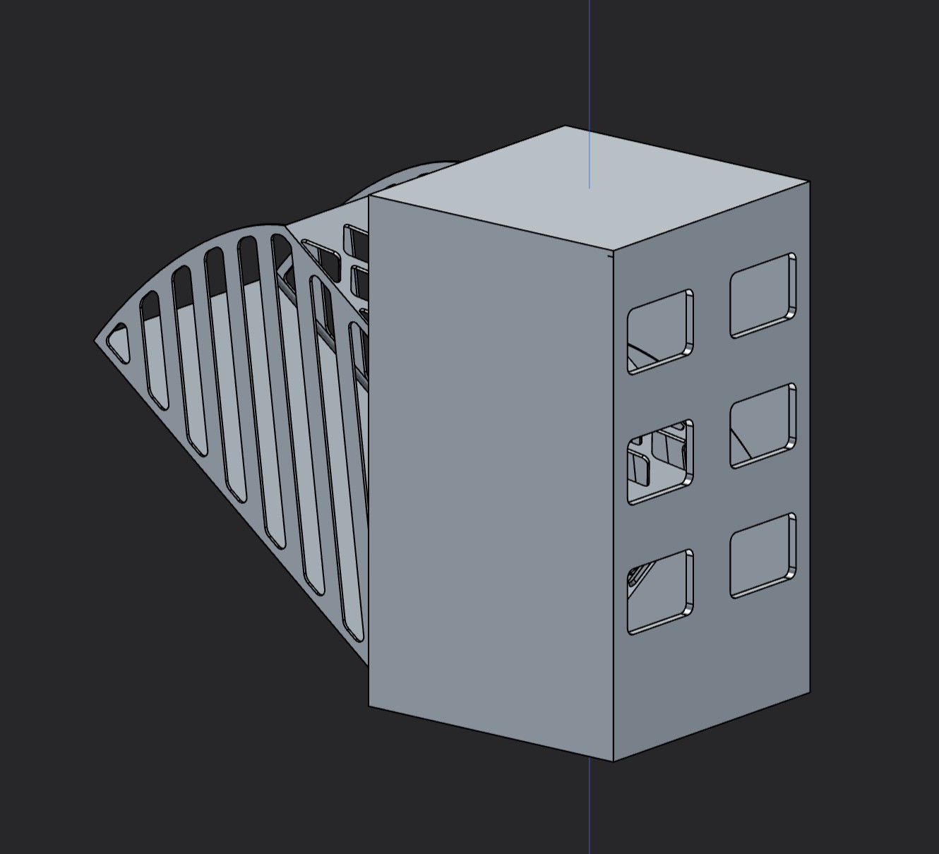 Miniatura 2 do modelo 3D Small kitchen garbage container (BIO)