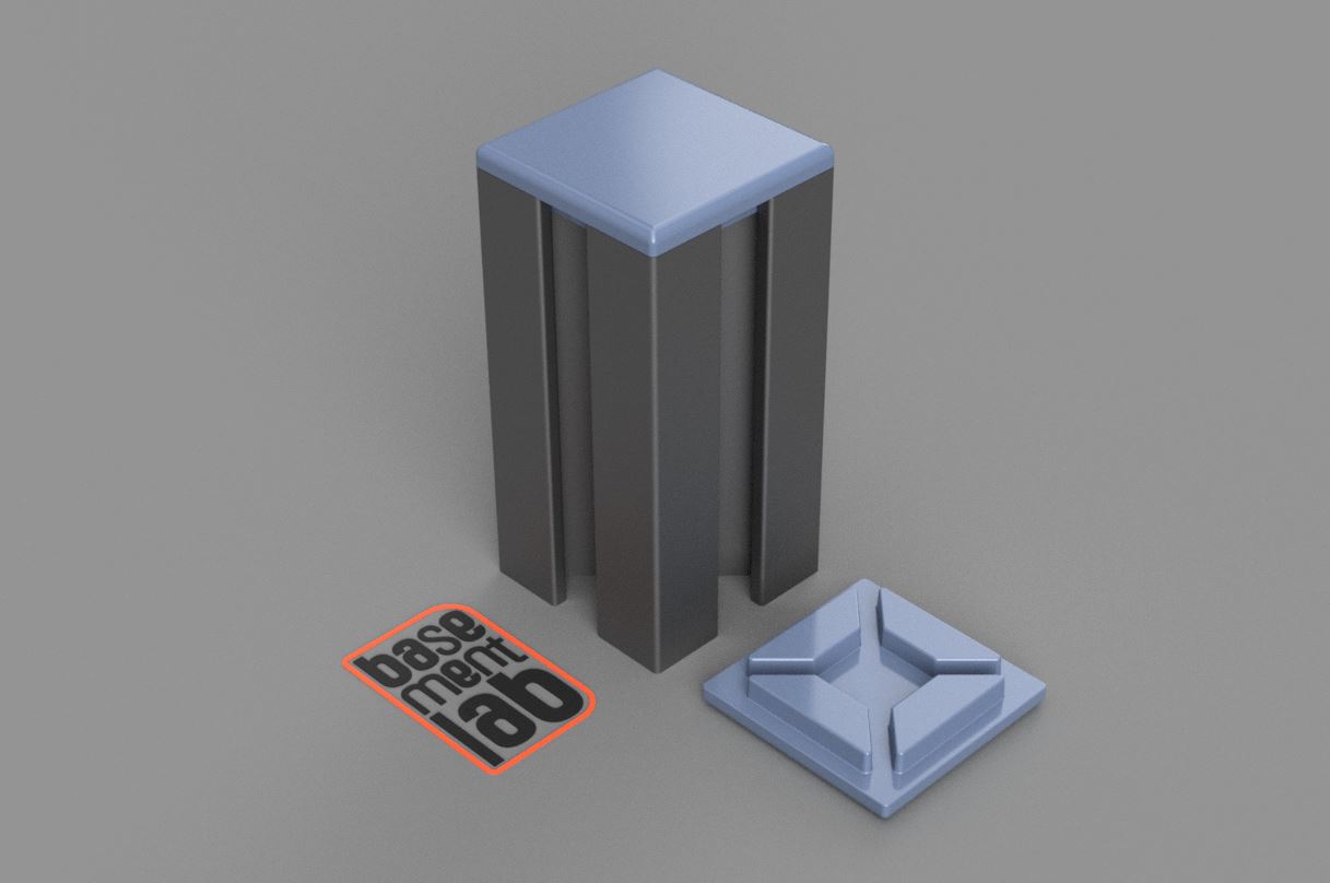 Cap_Cover for 2020 Tslot Profile -  Cover profilo 2020 alluminio