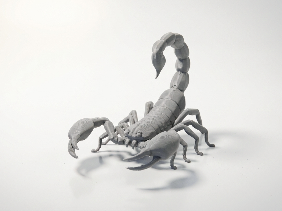 Scorpion Figurine Gaming Collectible 3D Printable