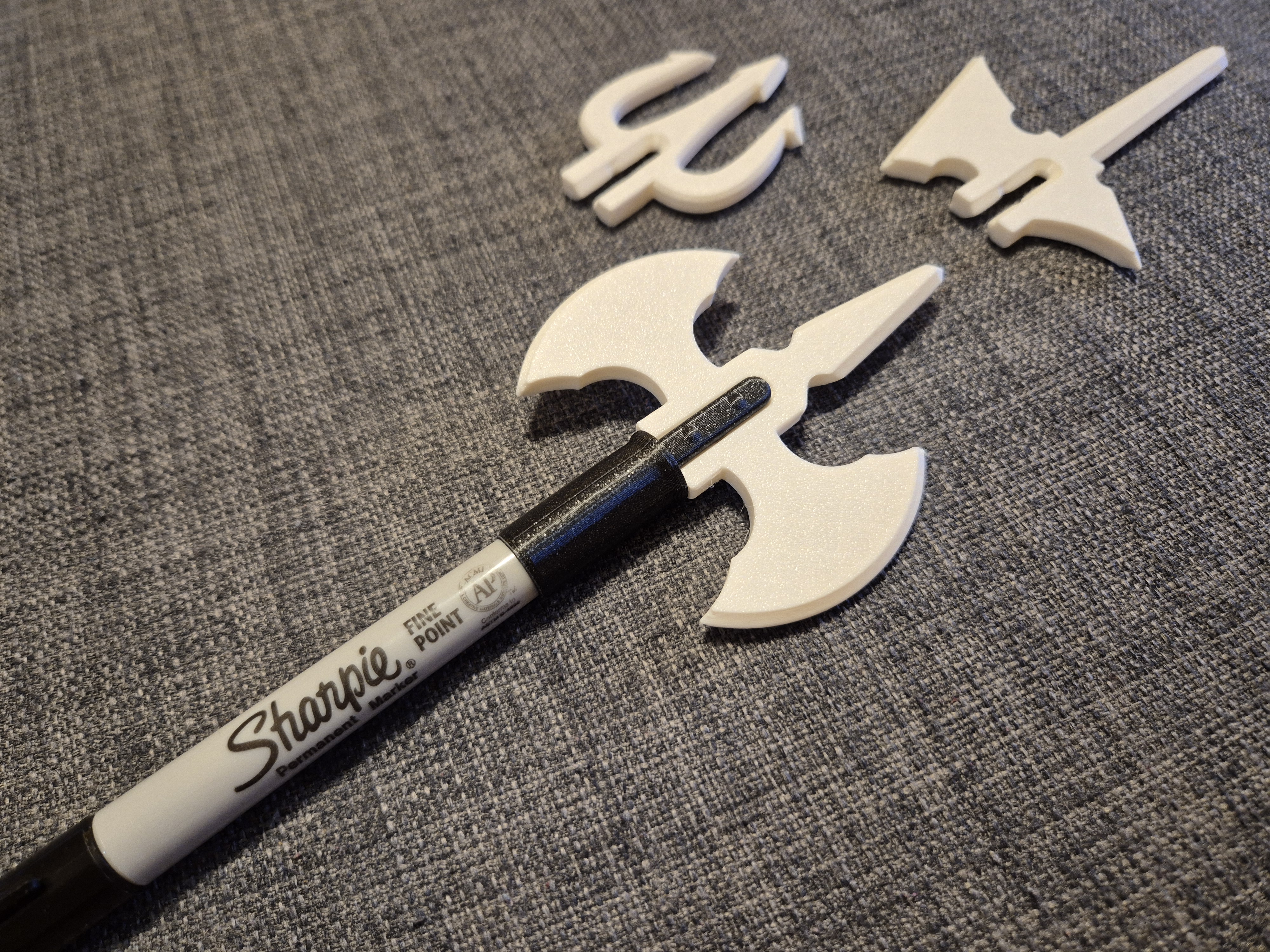 Pencil Polearms Sharpie conversion topper