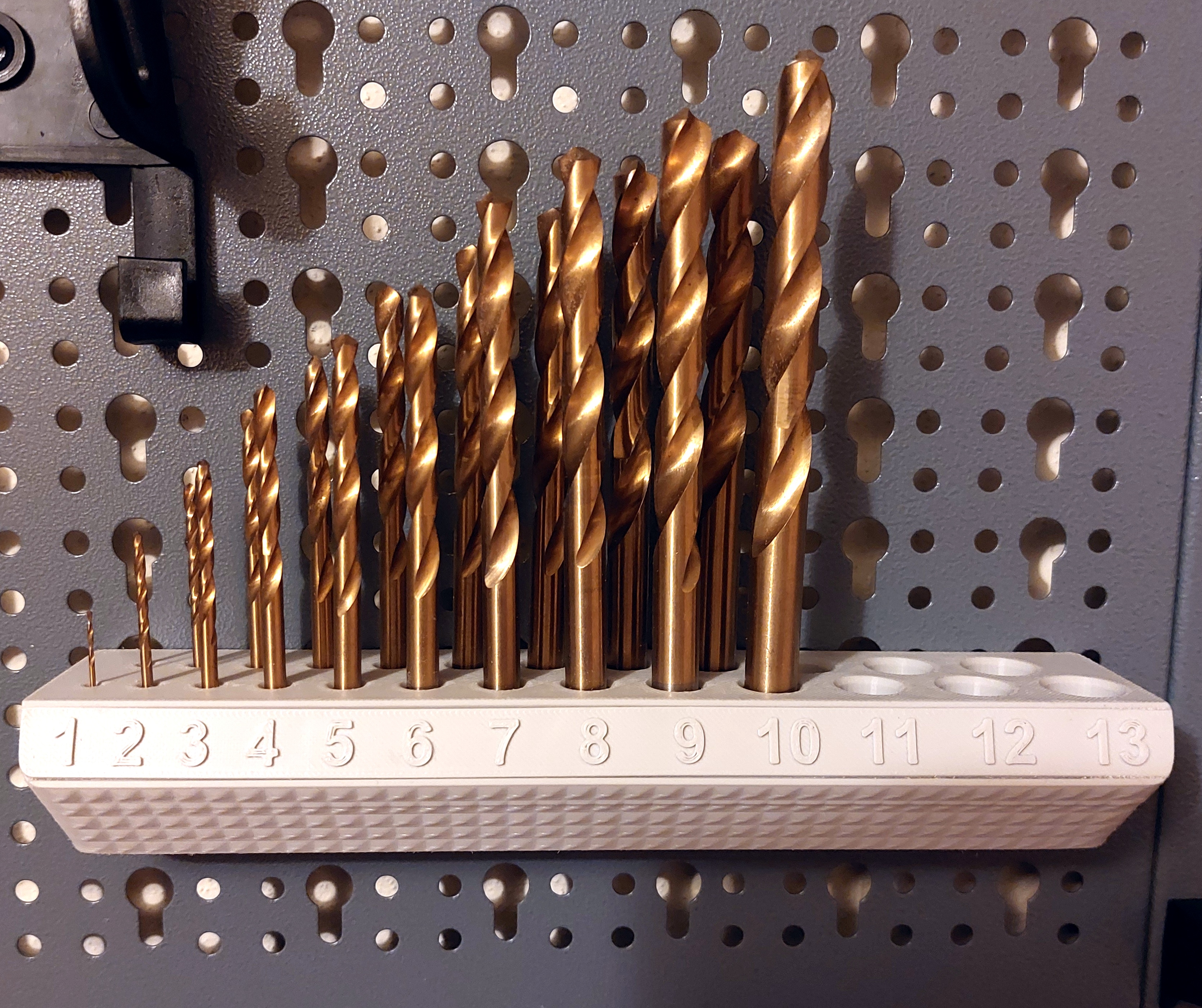Kuepper Küpper pegboard drill holder
