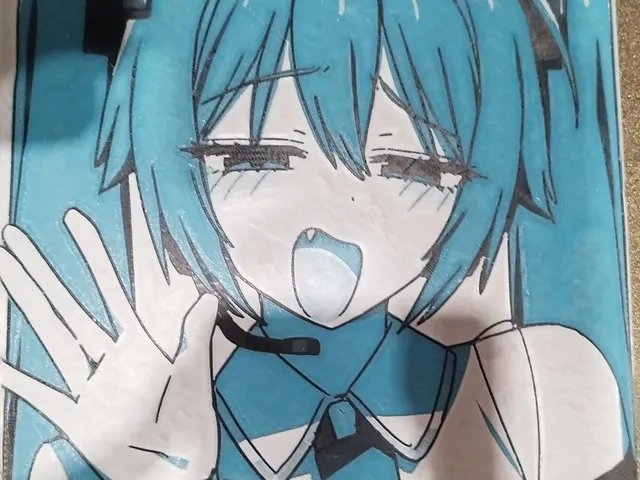 Hatsune Miku - 3 Color Panel