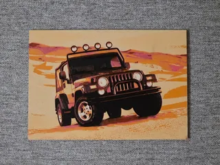 Stock Jeep Wrangler TJ hueforge