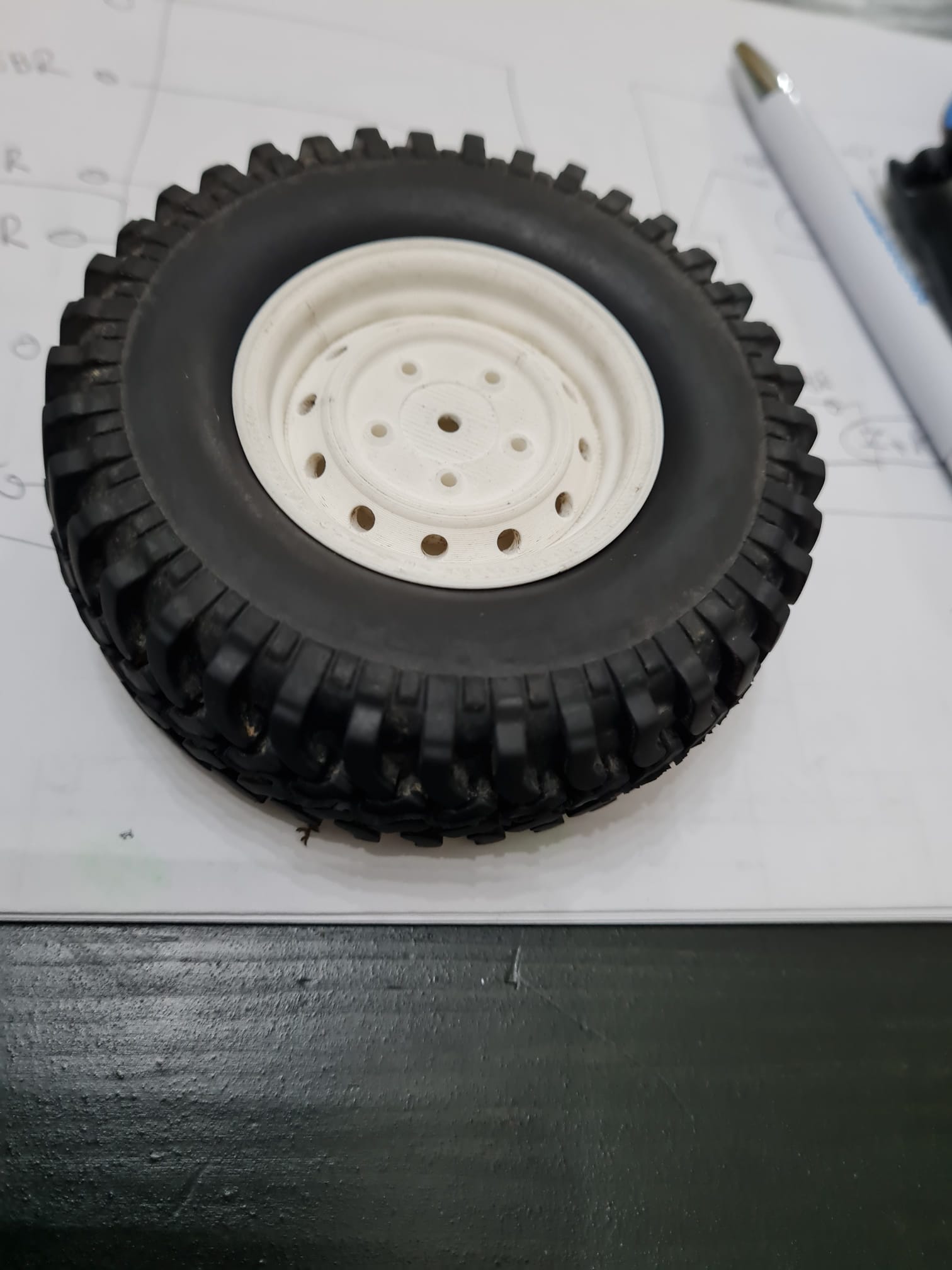 Beadlock ring for 3D Sets Landy rims