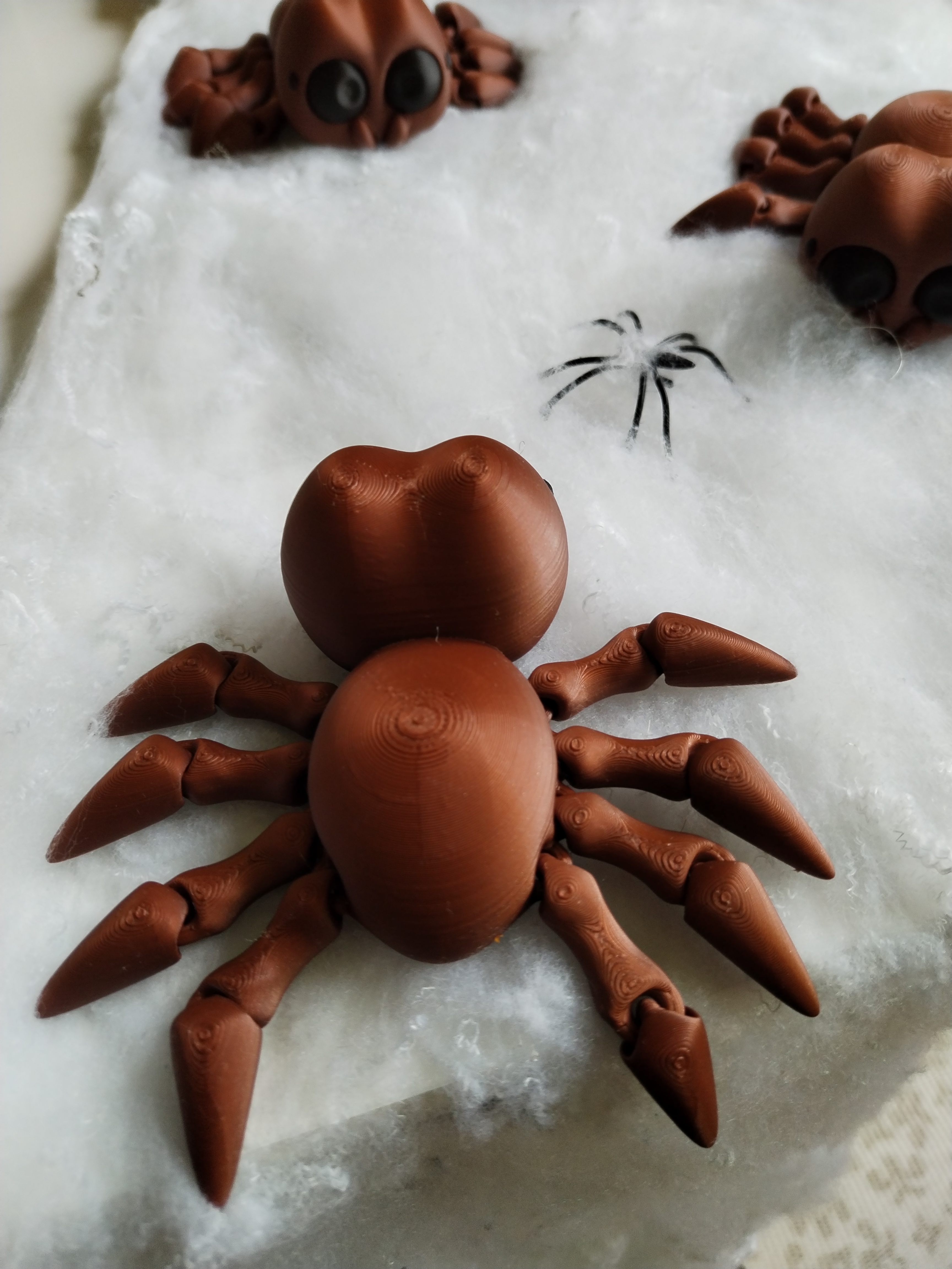 Miniatura 2 do modelo 3D Cute flexi spider