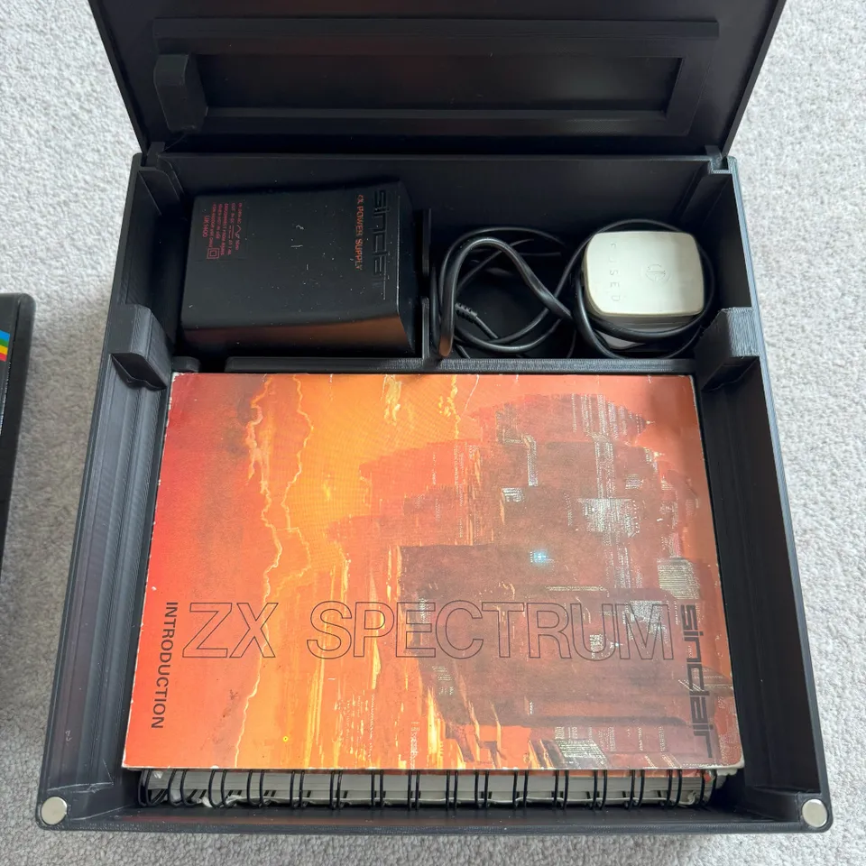 Sinclair ZX Spectrum Storage Case/Box by TomDD | Download free STL