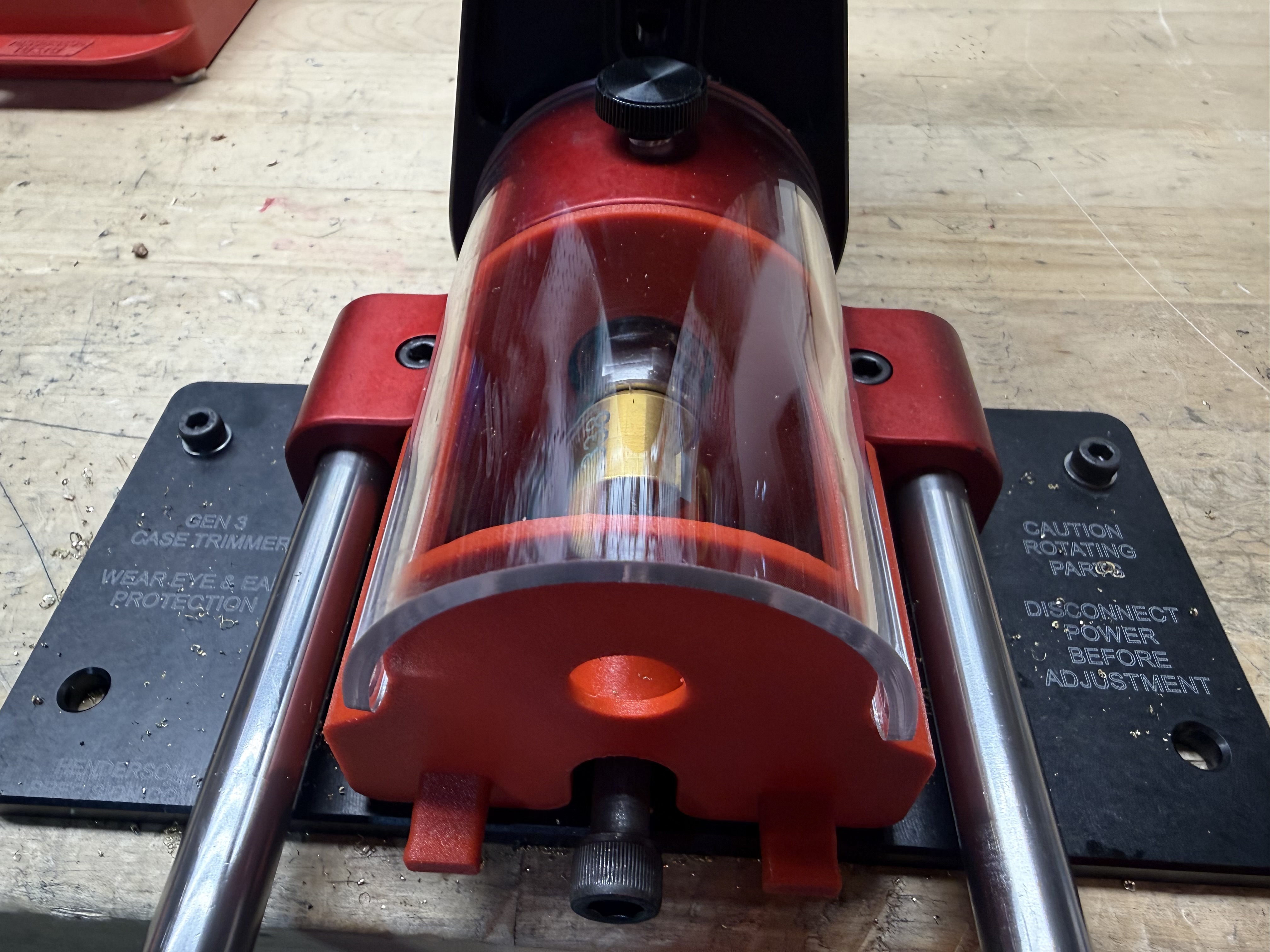 Henderson Precision Trimmer Brass Shavings Bin