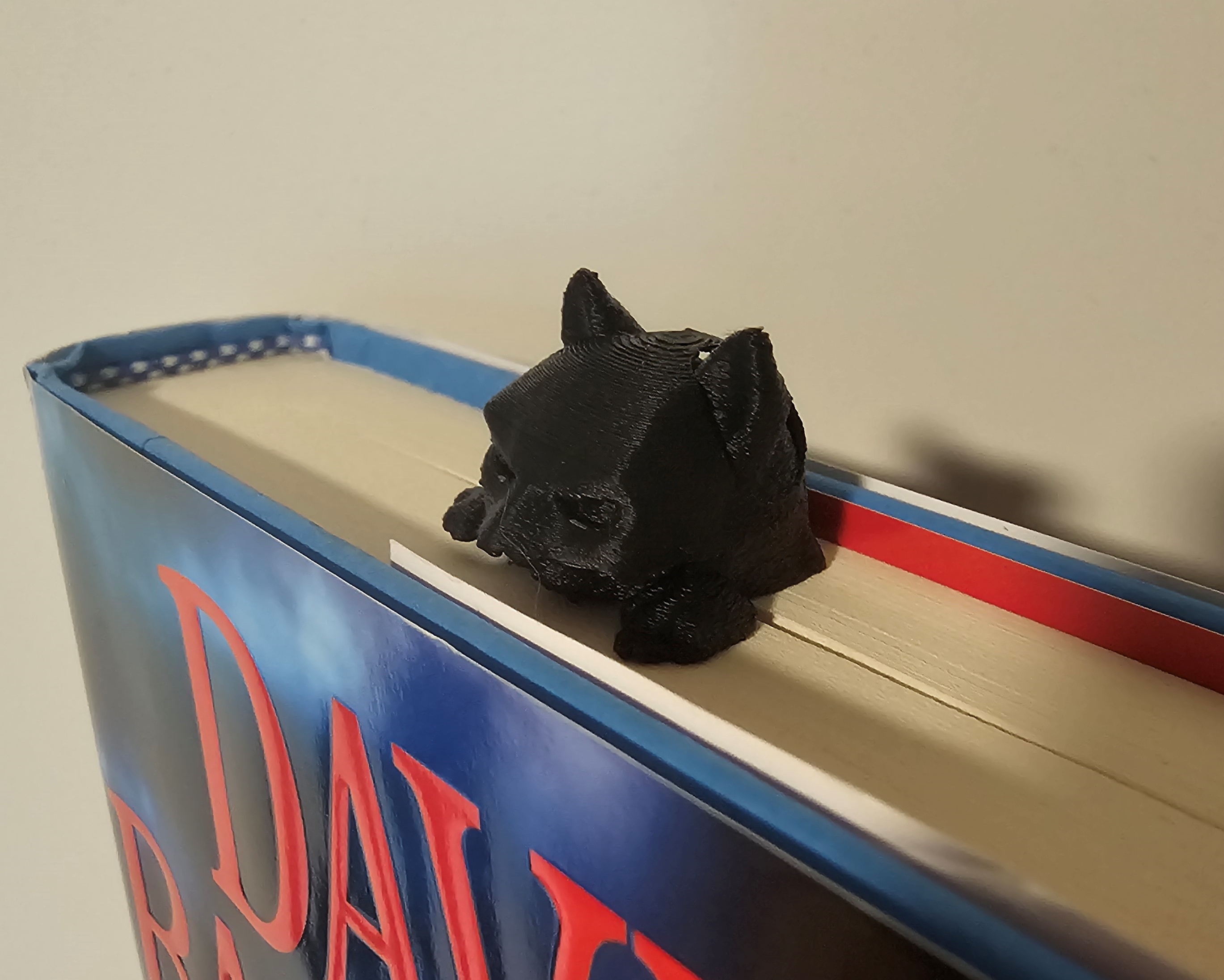 Miniatura 2 do modelo 3D BatCat Bookmark