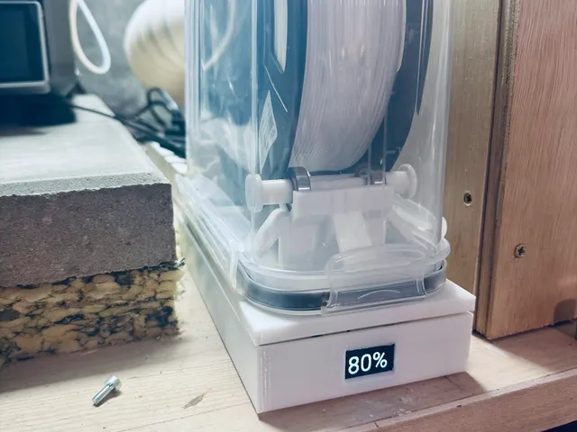 Grain/Filament Box Scale (Load Cell, ESP32/ESP8266, OLED 0.96")