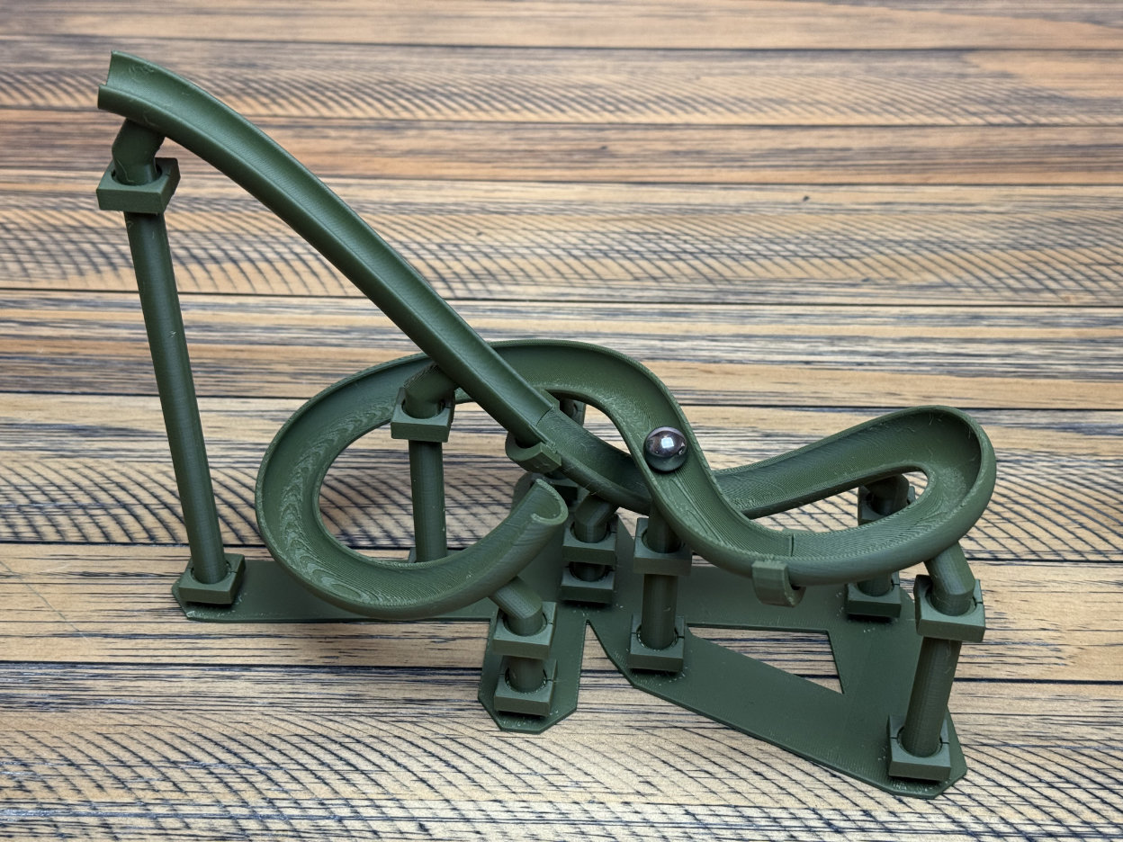 Marble Roller Coaster - Ampersand