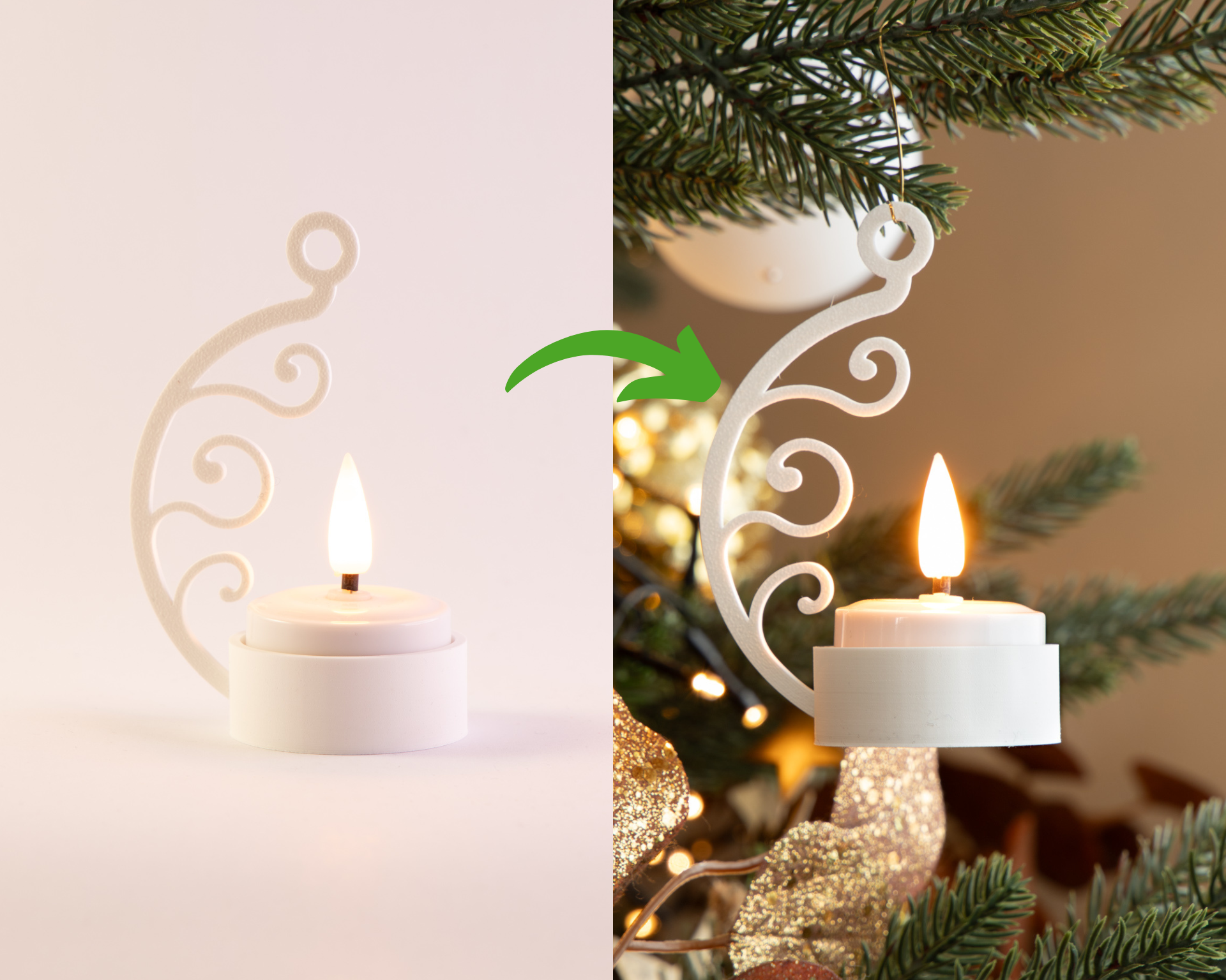 The Tealight Holder (christmas tree)