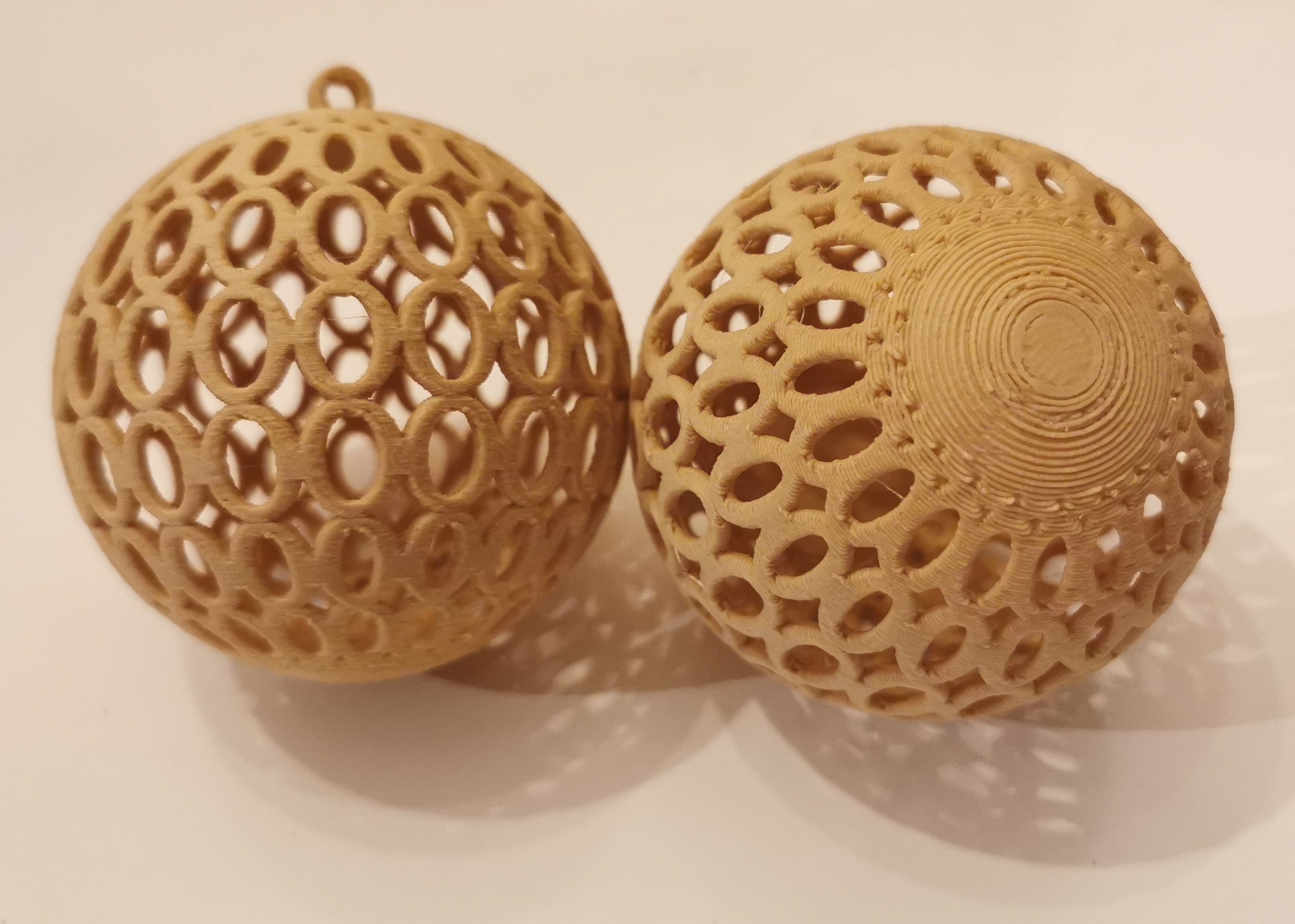 Christmas bauble ornament circles ball/one piece