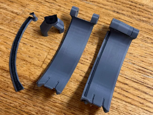 "Easy Print" Pre-Supported Adjustment Arm For Capra v3 Headband