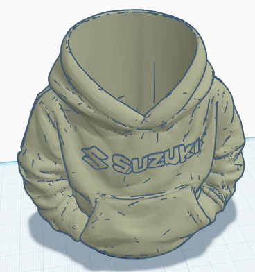 hoddie pen pot