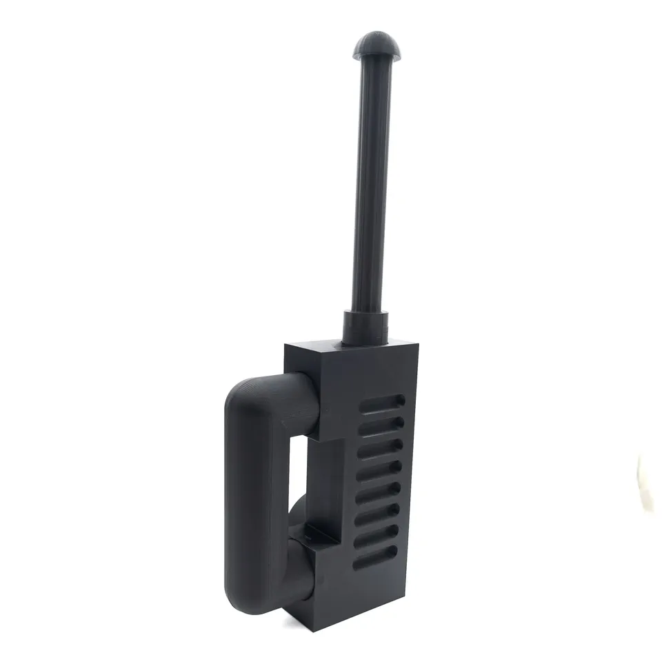 Upscaled radio 15x inspired by LEGO 3962b Untensil Radio by