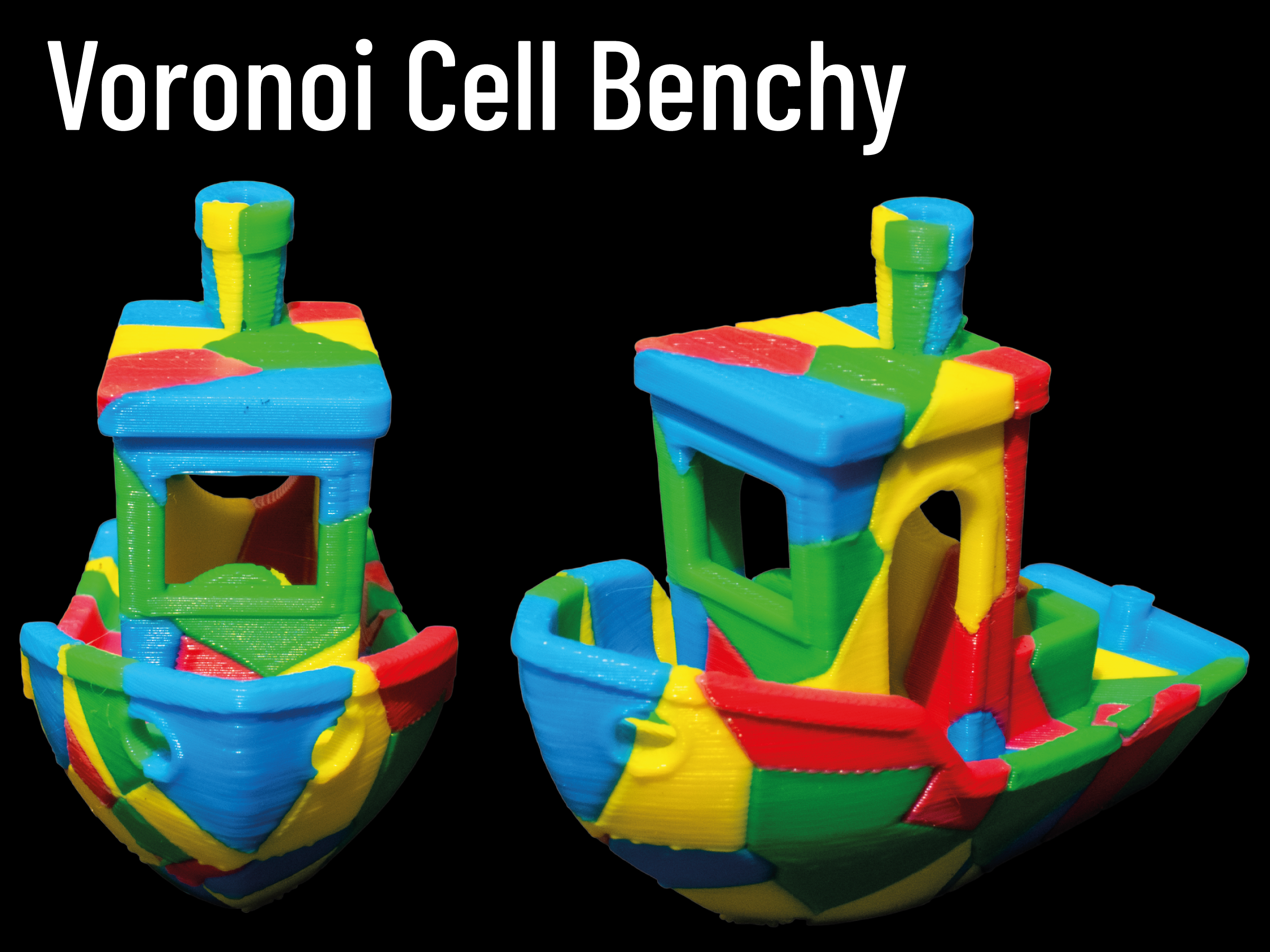 Voronoi Cell Benchy — miniatura 2