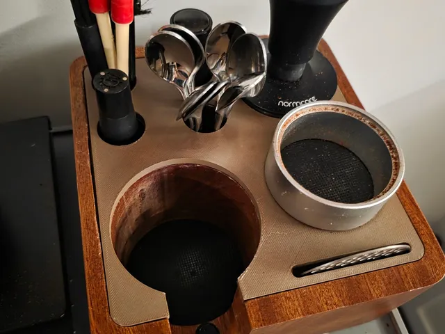 NMW Earthmone Espresso Tamping Station Replacement Inset Plate