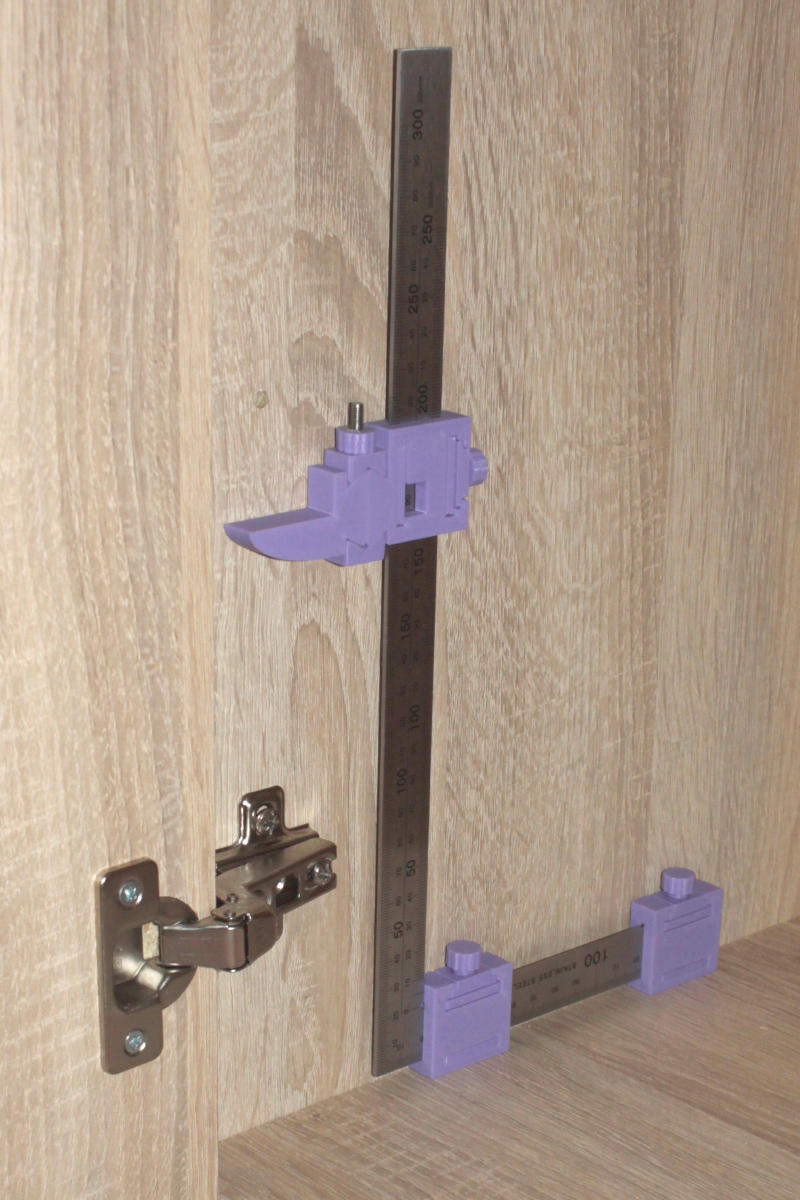 marking jig for shelf pin holes