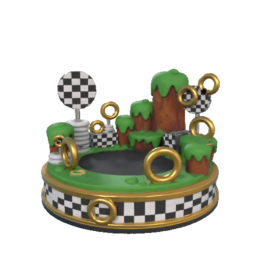 base para miniaturas tema sonic