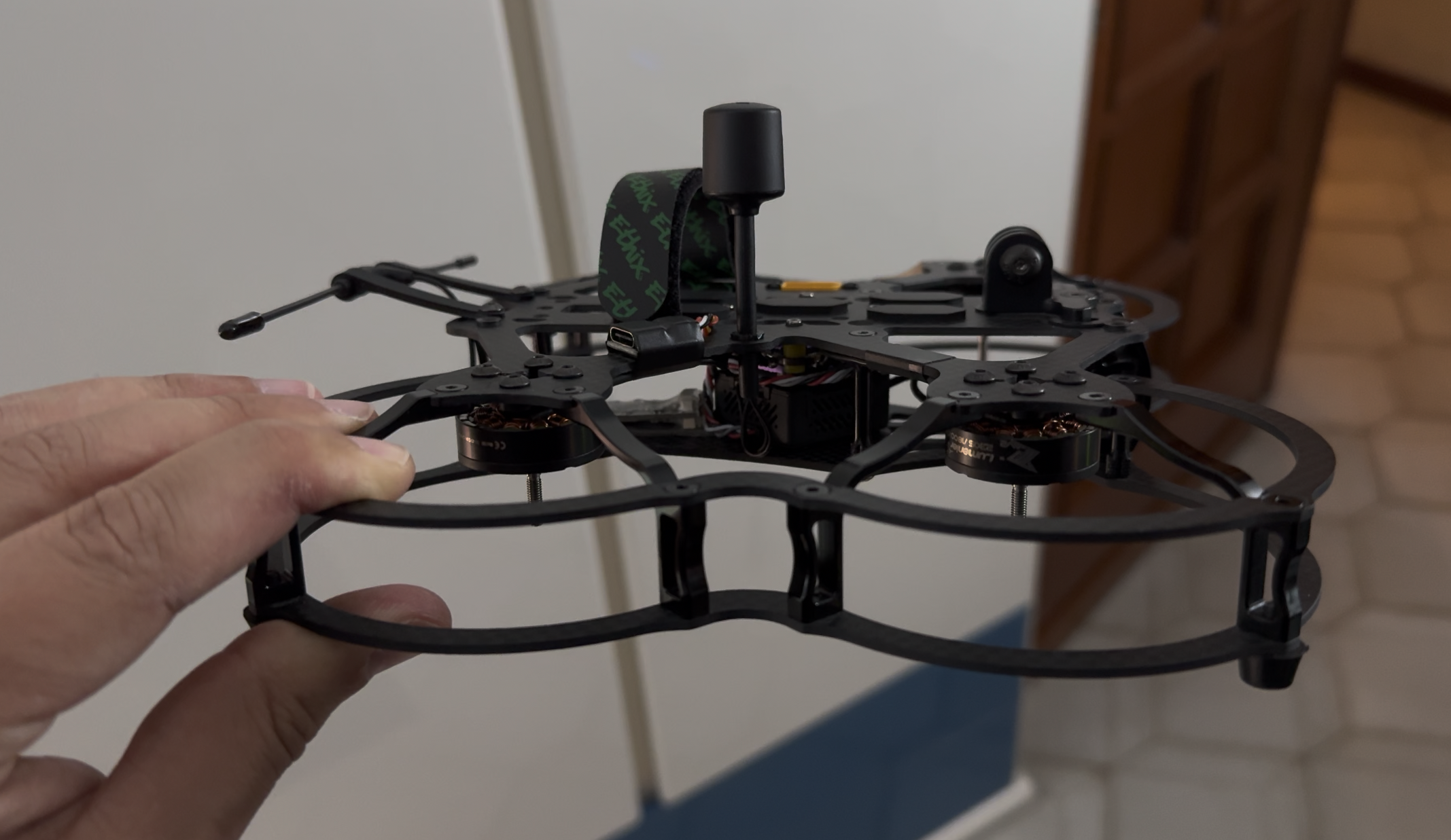 Lumenier QAV-PRO 3.5" Mini Whoop - Immortal T Crossfire Mount and DJI O3 Air Unit Isolation Pad