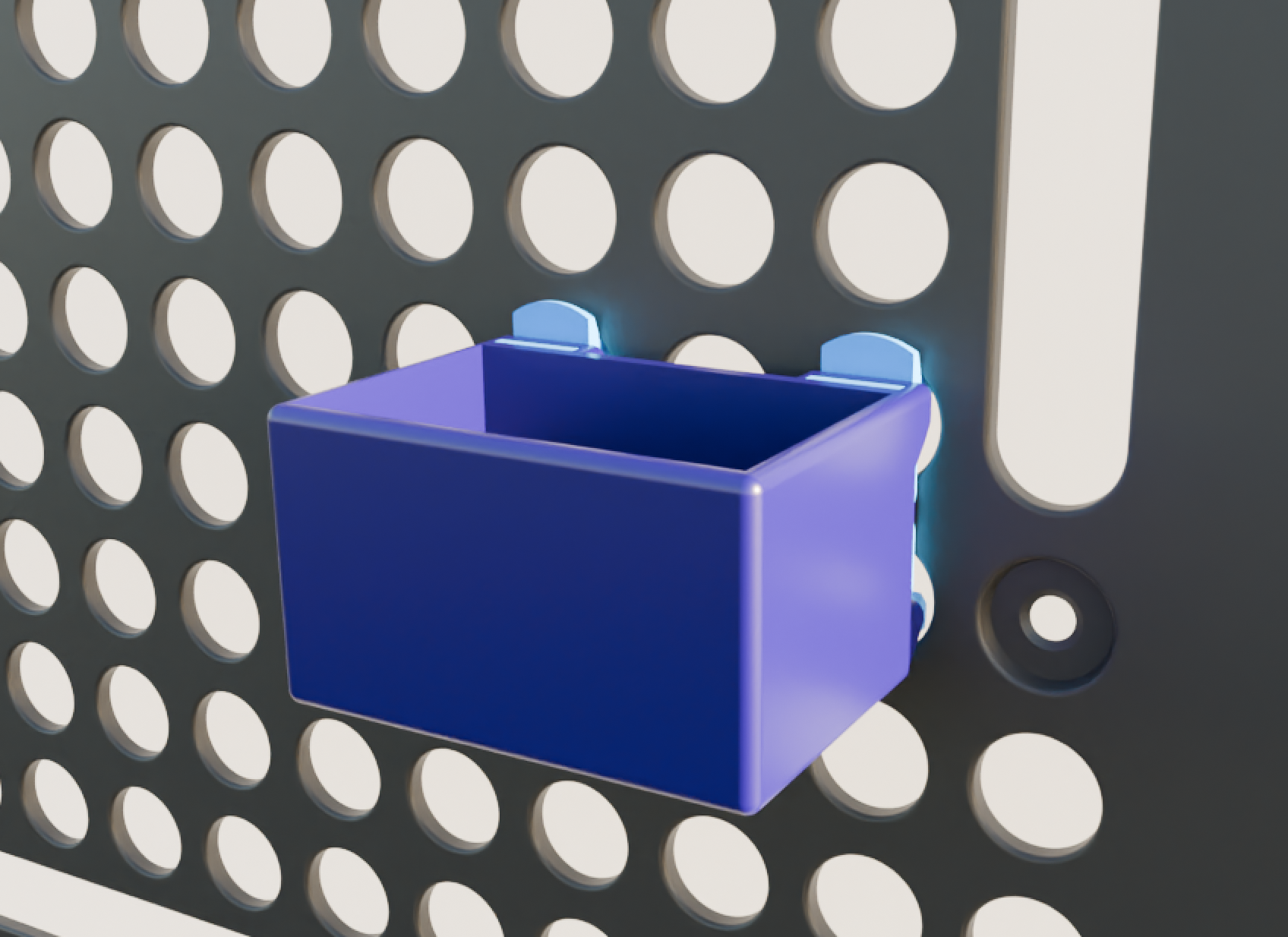 Attachable storage box for the Qube 540 Full PC Case
