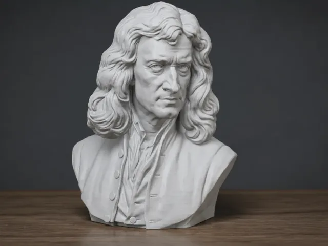 Isaac Newton Statue