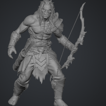 Orc Ranger by AdventVR | Download STL model | Printables.com